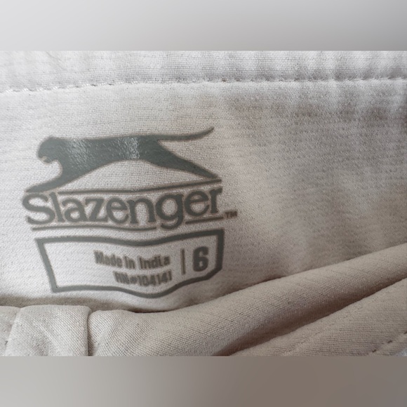 Women's Missy Slazenger GOLF Tech 5  Hydro-Dri White Shorts Size 6 - Picture 2 of 14